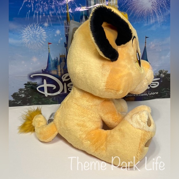 Disney Parks Lion King Simba Big Feet 10” Plush Toy NEW - Picture 4 of 4